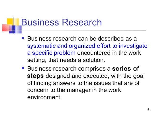 business research methods book introduction to business research slideshare